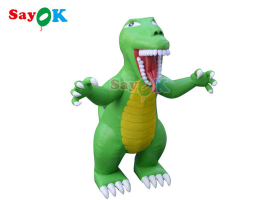 বড় inflatable অক্ষর পূর্ণ মুদ্রণ inflatable Tyrannosaurus Rex মডেল ব্লো আপ ডাইনোসর মডেল