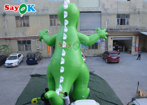 বড় inflatable অক্ষর পূর্ণ মুদ্রণ inflatable Tyrannosaurus Rex মডেল ব্লো আপ ডাইনোসর মডেল