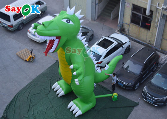 বড় inflatable অক্ষর পূর্ণ মুদ্রণ inflatable Tyrannosaurus Rex মডেল ব্লো আপ ডাইনোসর মডেল