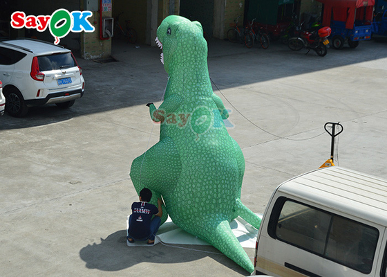 কাস্টমাইজড ব্লো আপ কার্টুন চরিত্র inflatable কার্টুন চরিত্র চলন্ত পোশাক inflatable মাস্কট ডাইনোসর
