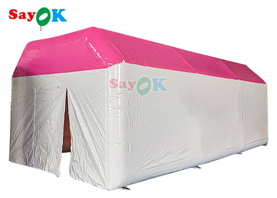 পিভিসি স্পেস আউটডোর বায়ু inflatable তাঁবু বায়ুরোধী পৃথক পার্টি জন্য