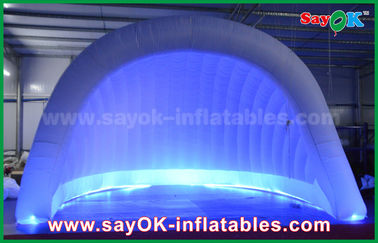 Inflatable পারিবারিক তাঁবু 210D Oxford LED Inflatable Air Tent Dome Inflatable Igloo Tent Waterproof for Party
