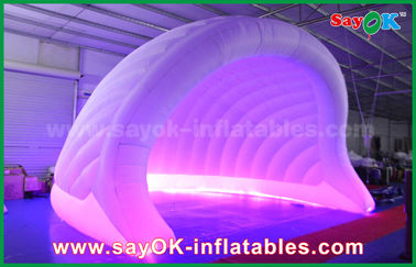 Inflatable পারিবারিক তাঁবু 210D Oxford LED Inflatable Air Tent Dome Inflatable Igloo Tent Waterproof for Party
