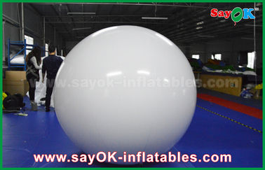 LED আলোর Inflatable বেলুন 0.2 মিমি পিভিসি ভোকাল কনসার্ট / ইভেন্ট জন্য বল ফেটানো