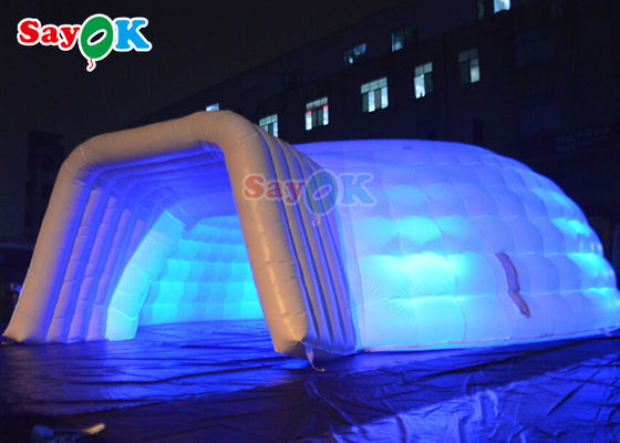 10 মিটার বড় inflatable তাঁবু গম্বুজ Blow Up Marquee বিবাহের পার্টি তাঁবু