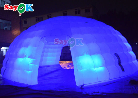 10 মিটার বড় inflatable তাঁবু গম্বুজ Blow Up Marquee বিবাহের পার্টি তাঁবু