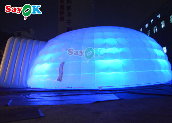 10 মিটার বড় inflatable তাঁবু গম্বুজ Blow Up Marquee বিবাহের পার্টি তাঁবু