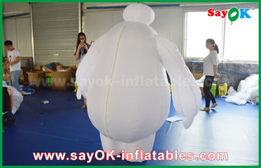 Inflatable Baymax মাস্কট কস্টিউম / Inflatable রোবট বাচ্চাদের বিনোদন পার্ক জন্য Baymax