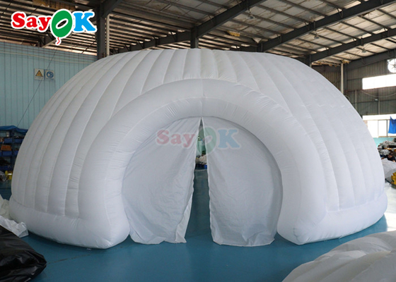 বিজ্ঞাপন Inflatable Marquee Tent Panorama Dome Inflatable সাদা বিবাহের তাঁবু