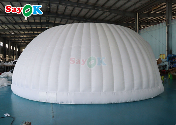 বিজ্ঞাপন Inflatable Marquee Tent Panorama Dome Inflatable সাদা বিবাহের তাঁবু
