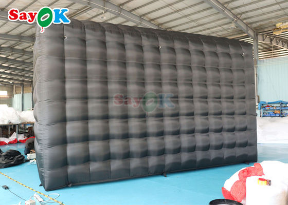 কালো এলইডি মিউজিক বার মোবাইল নাইট ক্লাব তাঁবু বাণিজ্যিক inflatable নাইট ক্লাব সঙ্গে ডিস্কো হালকা inflatable নাইট ক্লাব জন্য Ren