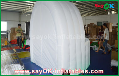 বার Inflatable Tent White 3m DIA Inflatable Air Tent Oxford Cloth Pub Tent with LED Light