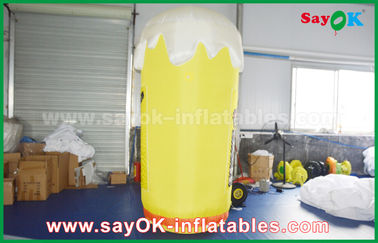 জায়ফল কাস্টম Inflatable বিয়ার বোতল কাপ সিই / UL ঝলকানি অক্সফোর্ড কাপড় সঙ্গে