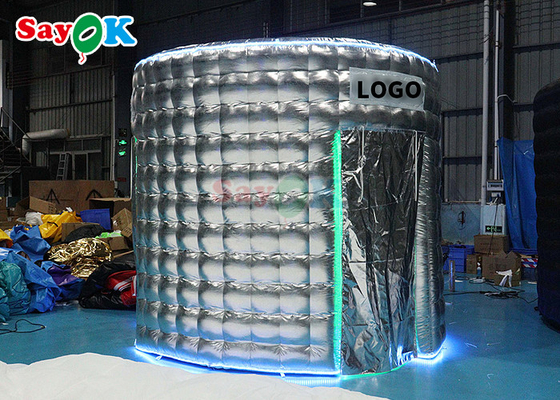 পার্টি ইভেন্ট স্বয়ংক্রিয় inflatable 360 ফটো বুথ ঘের পটভূমি