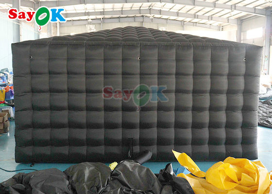 পোর্টেবল ইনফ্ল্যাটেবল কিউব তাঁবু লাউঞ্জ পার্টি নাইটক্লাব হাউস ডিস্কো তাঁবু জন্য ইনফ্ল্যাটেবল নাইটক্লাব ভাড়া