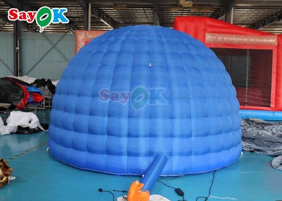 বিজ্ঞাপন কাঠামো inflatable বায়ু তাঁবু LED আলো বহিরঙ্গন ক্যাম্পিং গম্বুজ তাঁবু
