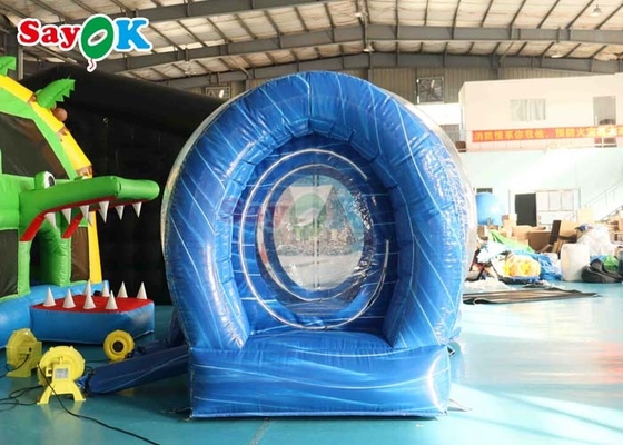 11.5FT ক্রিসমাস সজ্জা inflatable স্নো গ্লোব স্বচ্ছ বুদ্বুদ তাঁবু
