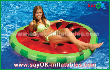 হলুদ / লাল / ফলের স্লাইস পুল সাঁতার কাটা জন্য Inflatable পুল খেলনা ভাসা