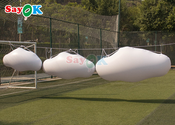 বিয়ের পার্টি সজ্জা জন্য পিভিসি inflatable মেঘ বেলুন রঙিন
