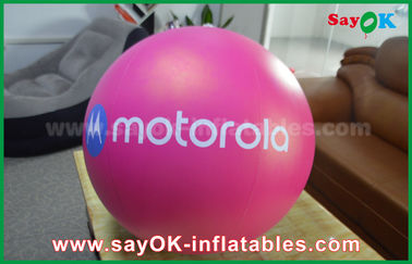 নীল / লাল Inflatable আলোর অলংকরণ বন্ধ বিজ্ঞাপন জন্য বল্লেন ঝুলন্ত