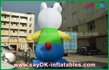 210 ডি অক্সফোর্ড কাপড় উন্নত রেবতী প্রচারের জন্য Inflatable কার্টুন অক্ষর