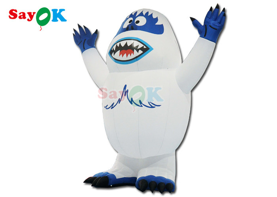 Inflatable Animals Holiday Led Lighting Inflatable Snow Monster Snowman Airblown Monster Toy For Outdoor Decoration (বাতাসে ফুঁকানো প্রাণী ছুটির দিন নেতৃত্বাধীন আলো) বহিরঙ্গন সজ্জা জন্য
