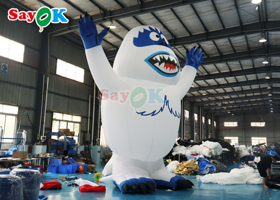 Inflatable Animals Holiday Led Lighting Inflatable Snow Monster Snowman Airblown Monster Toy For Outdoor Decoration (বাতাসে ফুঁকানো প্রাণী ছুটির দিন নেতৃত্বাধীন আলো) বহিরঙ্গন সজ্জা জন্য