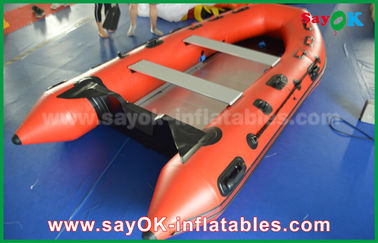টেকসই 2 - 4 ব্যক্তি পিভিসি জল গেমস জন্য SGS UL Inflatable নৌকা