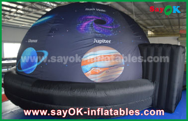 স্কুল / পাবলিক শো জন্য মোবাইল প্রক্ষেপণ Inflatable প্ল্যানেটরেম গুম্বজ