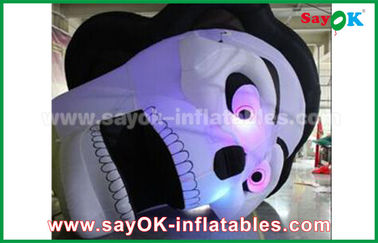 হ্যালোইন LED হালকা Inflatable হলিডে সজ্জা, মানব কঙ্কাল Inflatable কার্টুন অক্ষর