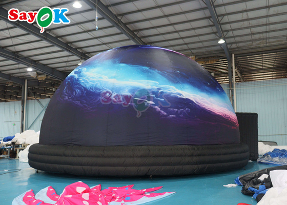 32.8 ফুট মহাকাশচারী inflatable গ্রহমণ্ডল প্রজেকশন কুঁড়ি কুঁড়ি কালো প্রজেকশন স্কুলের জন্য কুঁড়ি
