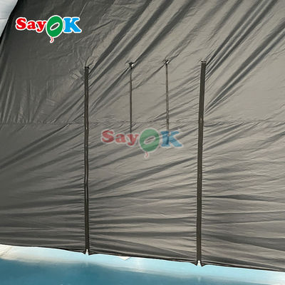 পাইকারি inflatable শেল আকৃতির স্টেজ তাঁবু ডাবল সেলাই