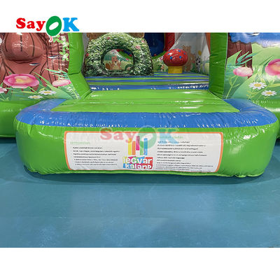 বাচ্চাদের জন্য বাউন্সার কাসল গেম বাউন্সার হাউস পার্টি জাম্প বাম্পিং এবং স্লাইড নির্বাচন উইন্ডমিলের সাথে কম্বো