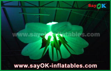 বিবাহের জন্য 190 টি নাইলন রঙ পরিবর্তনযোগ্য Inflatable ফ্লোর আলোর অলংকরণ