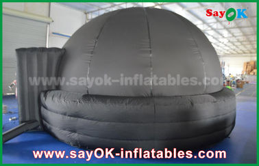 360 ডিগ্রী পিভিসি তিরোপ্লিন Inflatable গম্বুজ এয়ার ব্লোয়ার সঙ্গে তন্ত্র / মেঝে ম্যাট