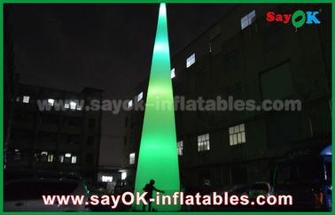 আউটডোর LED হাল্কা গ্রাউন্ডিং সজ্জা বিজ্ঞাপন জন্য Inflatable শঙ্কু