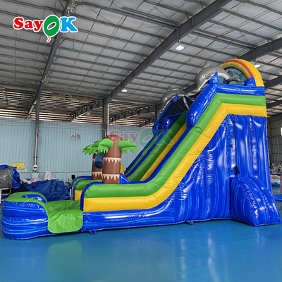 পাইকারি কার্টুন inflatable ট্রাম্পোলিন স্লাইড বিশাল inflatable বাউন্সার স্লাইড বড় প্রাপ্তবয়স্ক inflatable পুল সঙ্গে জল স্লাইড