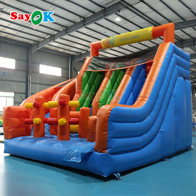 বিশাল inflatable স্লাইড পিভিসি inflatable শুকনো ডাবল স্লাইড বাণিজ্যিক inflatable স্লাইড বাউন্স বাড়ি ভাড়া