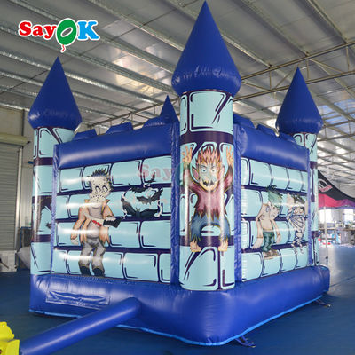 ছোট ইনডোর অনন্য inflatable বাউন্স হাউস খেলনা গল্প inflatable জাম্পিং কাসল বাচ্চাদের জন্য