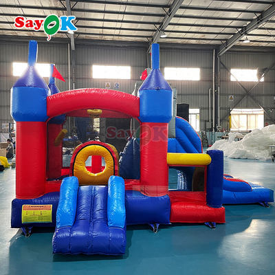 পিভিসি টারপুলিন বাণিজ্যিক ঝাঁকুনি ঘর inflatables শিশুর জন্য ঝাঁকুনি কাসল