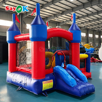 পিভিসি টারপুলিন বাণিজ্যিক ঝাঁকুনি ঘর inflatables শিশুর জন্য ঝাঁকুনি কাসল