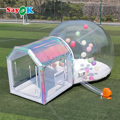 পার্টি বাবল হাউস গম্বুজ স্বচ্ছ inflatable বাবল হাউস শিশুদের জন্য তাঁবু