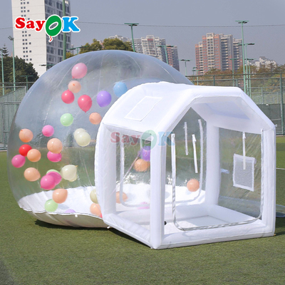 পার্টি বাবল হাউস গম্বুজ স্বচ্ছ inflatable বাবল হাউস শিশুদের জন্য তাঁবু