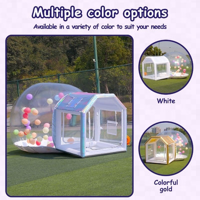 অনন্য বাবল হাউস inflatable পার্টি বাবল বেলুন হাউস শিশুদের জন্য তাঁবু