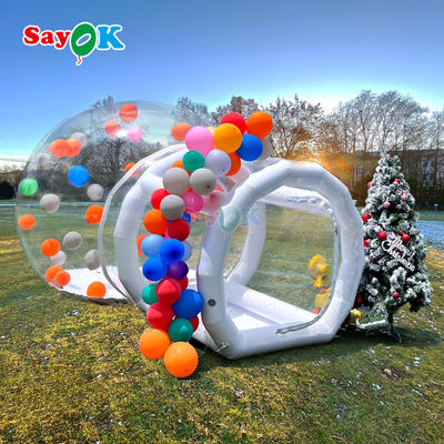 স্বচ্ছ বাবল বেলুন হাউস পিভিসি inflatable পার্টি বাবল তাঁবু