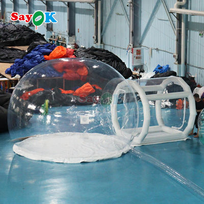 স্বচ্ছ বাবল বেলুন হাউস পিভিসি inflatable পার্টি বাবল তাঁবু
