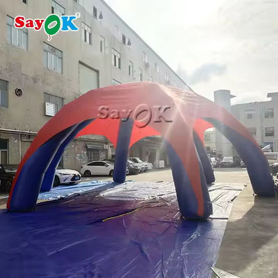 বাণিজ্যিক খেলাধুলা Inflatable Marquee Tent প্রচার প্রদর্শন Inflatable Gazebo Canopy Tent আউটডোর ইভেন্ট Inflatable Spider Tent কাস্টম