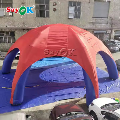 বাণিজ্যিক খেলাধুলা Inflatable Marquee Tent প্রচার প্রদর্শন Inflatable Gazebo Canopy Tent আউটডোর ইভেন্ট Inflatable Spider Tent কাস্টম