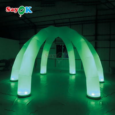 বহনযোগ্য প্রদর্শনী মার্কিউ inflatable তাঁবু কাস্টম গম্বুজ স্পাইডার তাঁবু বিজ্ঞাপন বহিরঙ্গন ইভেন্টের জন্য inflatable স্পাইডার তাঁবু