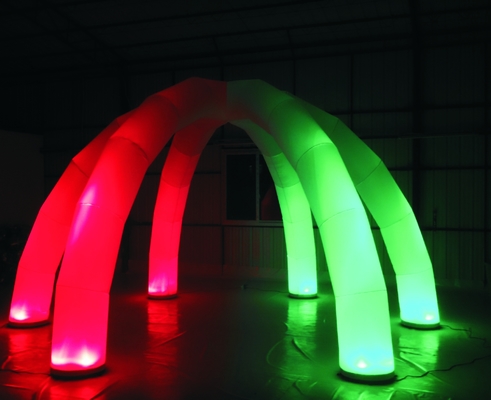 বহনযোগ্য প্রদর্শনী মার্কিউ inflatable তাঁবু কাস্টম গম্বুজ স্পাইডার তাঁবু বিজ্ঞাপন বহিরঙ্গন ইভেন্টের জন্য inflatable স্পাইডার তাঁবু